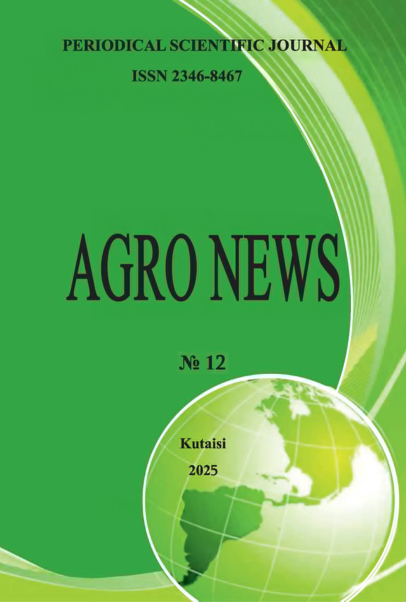periodical scientific journal AGRO NEWS